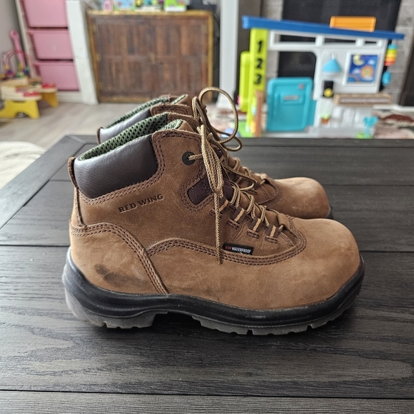 Red Wing Women's 5-inch Waterproof Safety Toe Boot - Picture 5 of 8